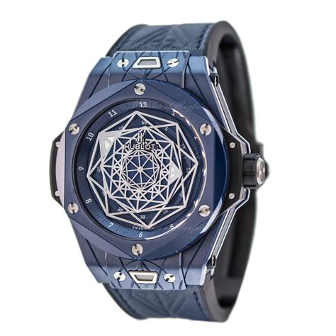 hublot 415.ex.7179.vr.mxm19|Hublot Big Bang Unico Sang Bleu Ceramic Blue Automatic 45mm .